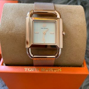 Tory Burch rose gold watch